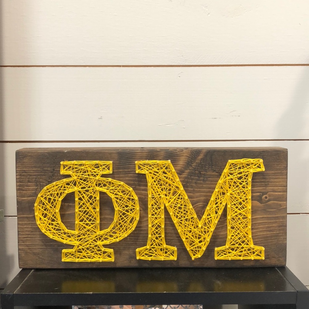 Phi Mu decor